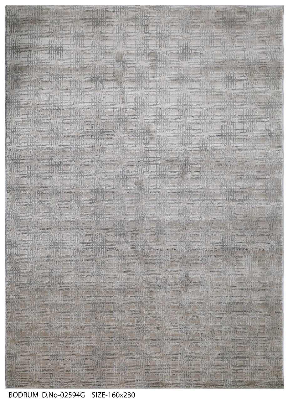 Bodrum Color Grey New Desigen Acrylic Polyester Carpet