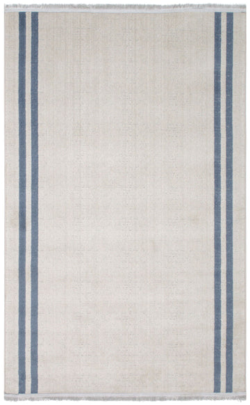 Fusion White Blue Color New Design Polyester Carpet