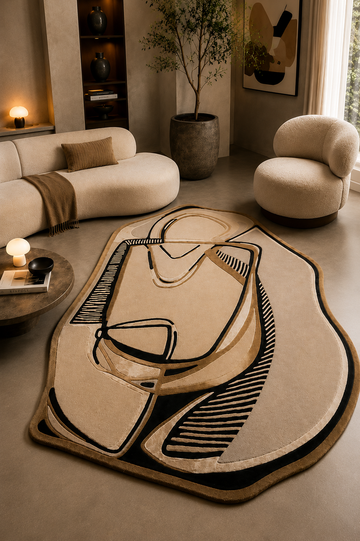 Contour Muse Abstract Rug