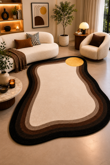 Solar Frame Organic Rug
