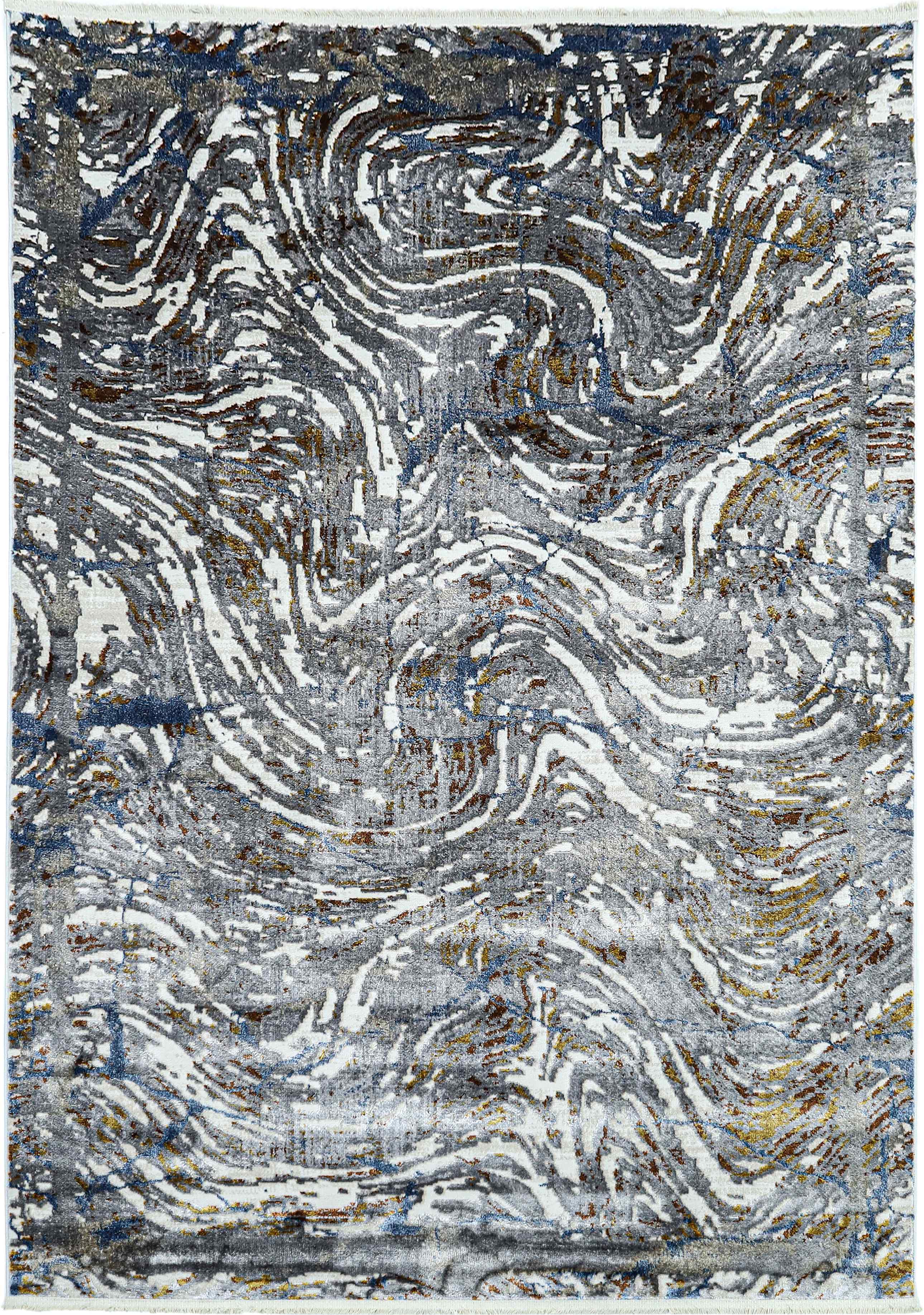 Grey Cream New Design Acrylic Polyester Carpet