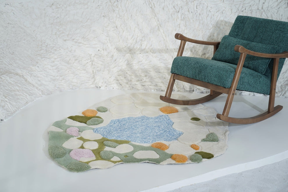 New Zealand Wool Hand Tufted Rug - Ready To Ship