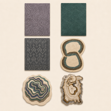 Contemporary rugs and carpets collection featuring modern patterns, artistic textures and handcrafted designer rugs.