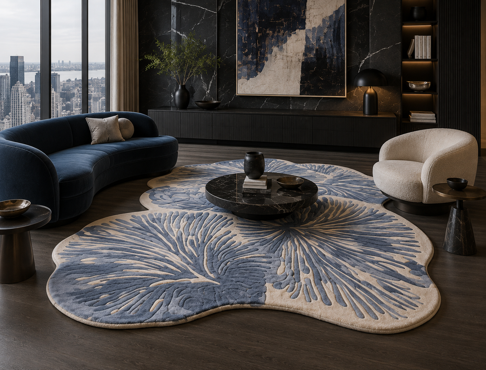 Luxury hand tufted handmade rugs and carpets crafted with exceptional texture and contemporary elegance by Premium Rug Collection.