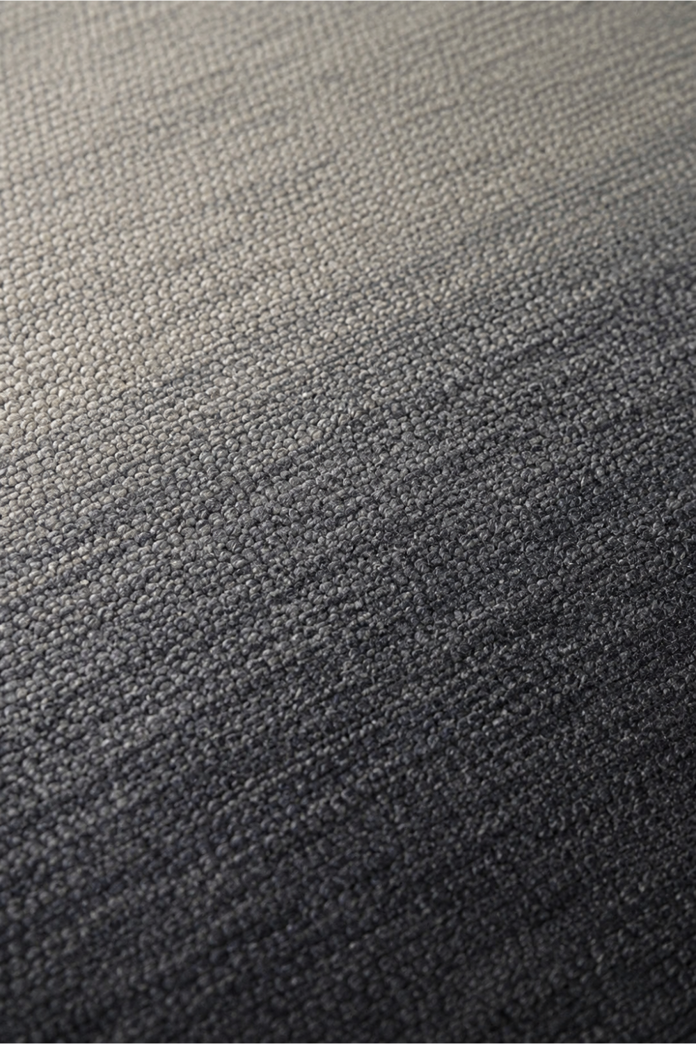 Close-up of the Midnight Horizon handloom New Zealand wool rug showcasing handcrafted texture, elegant tonal shading and soft ombre gradient